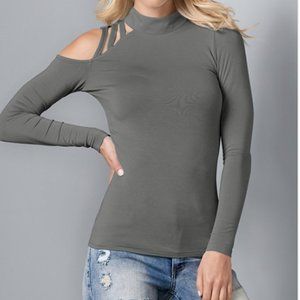 Cold-Shoulder Strappy Top